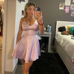 Purple dress